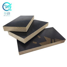 high quality brown poplar film faced plywood or black film faced 18mm for concrete formwork